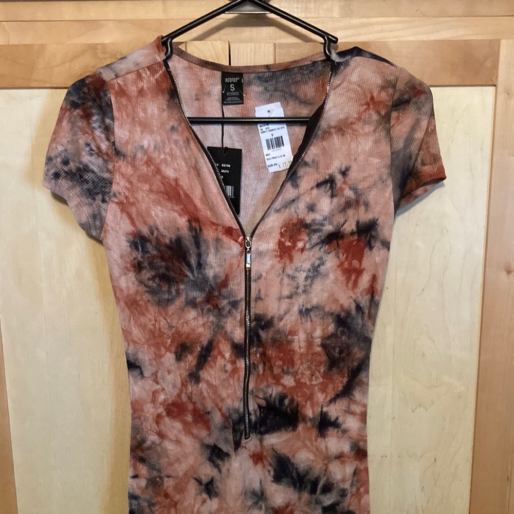 Red fox dress. Size small